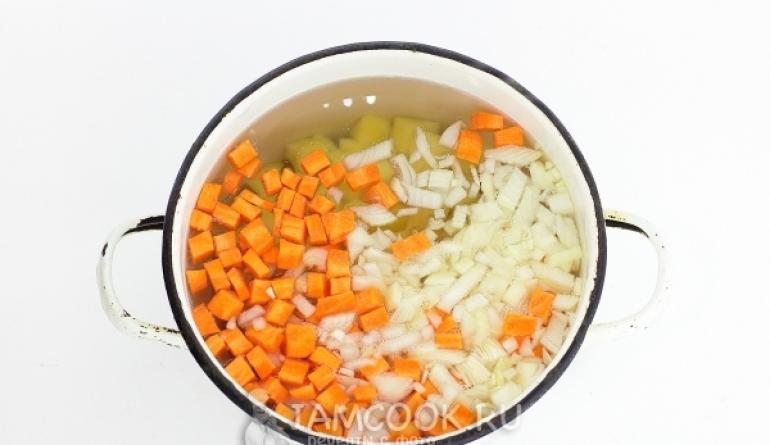 Диетический суп из овощей